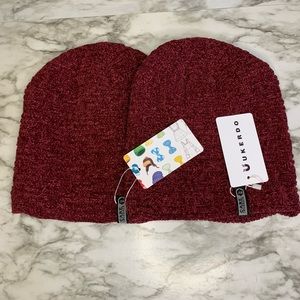 2 Warm Knitted Beanies Cap